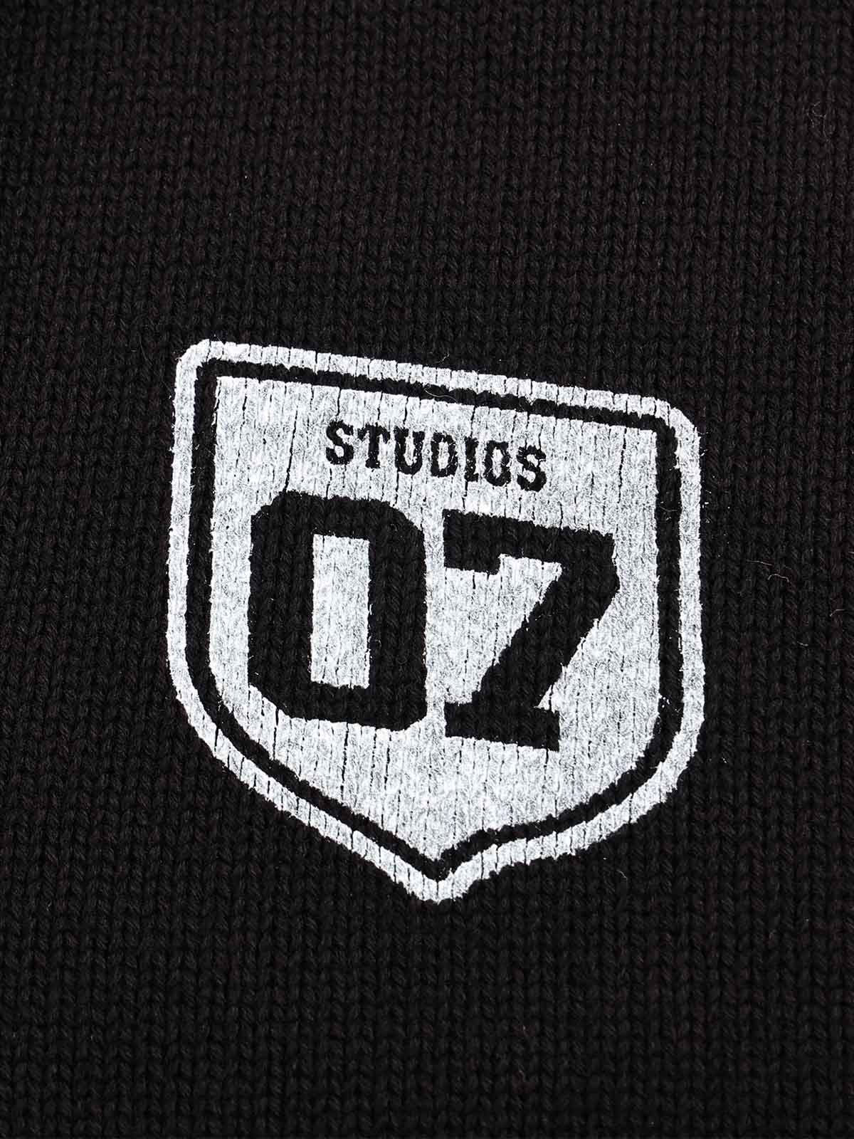 Sport Graphic Hooded Knit Sweater