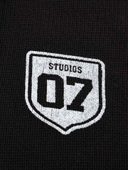 Sport Graphic Hooded Knit Sweater