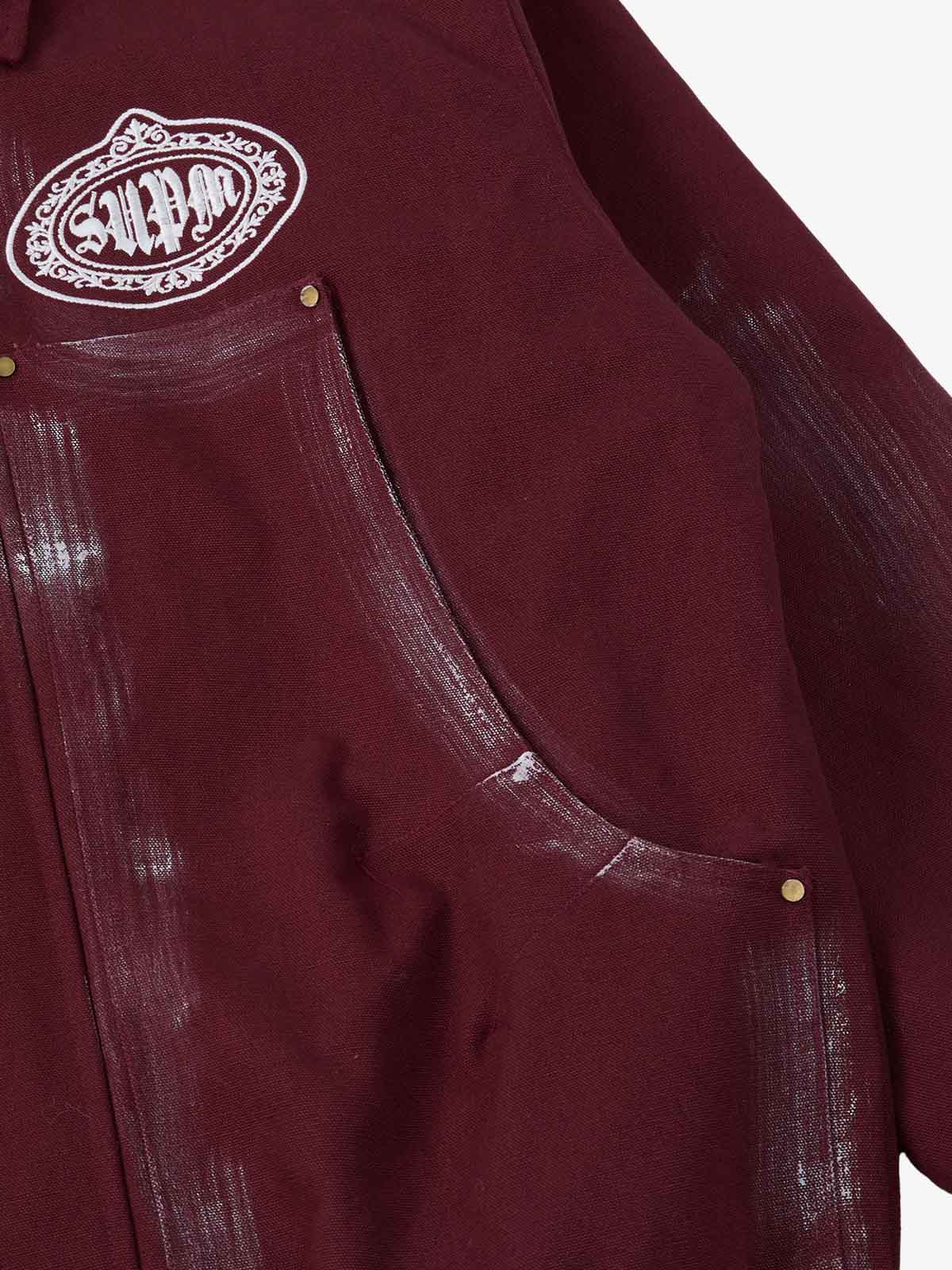 Supermad Logo Gothic Letter Print Set 