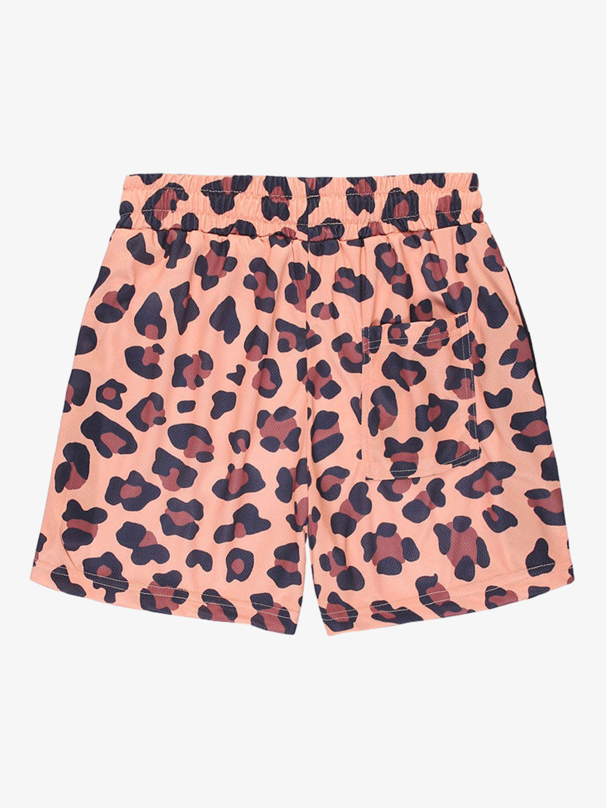 Short à cordon de serrage à motifs animaliers