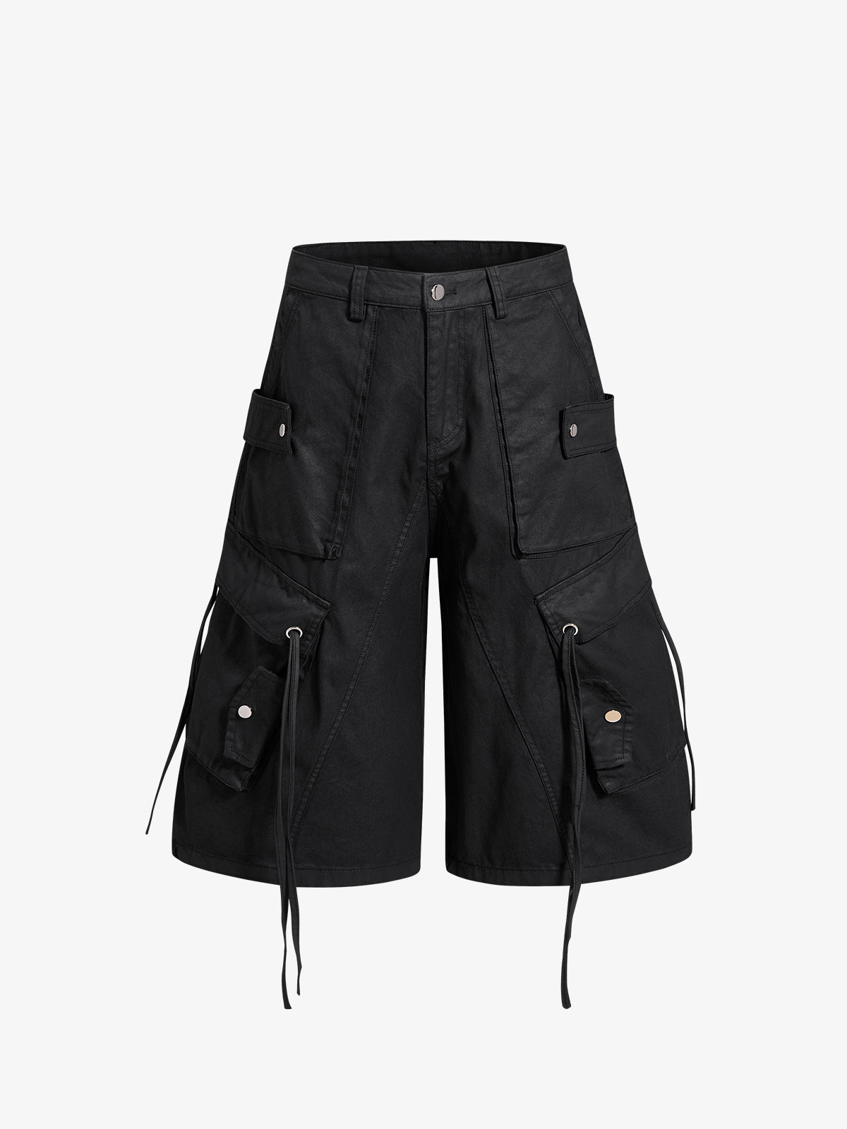 Pantalones cortos de carga de cintura alta