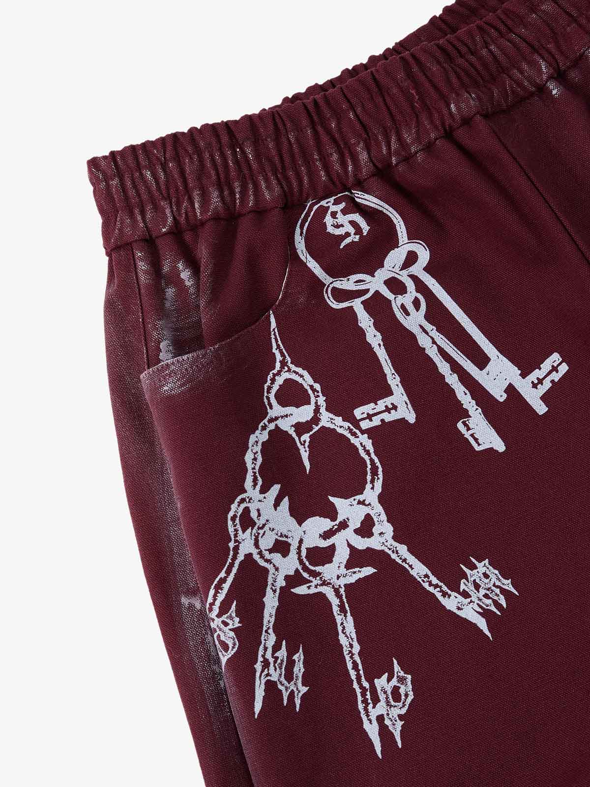 Supermad Logo Gothic Letter Print Set 