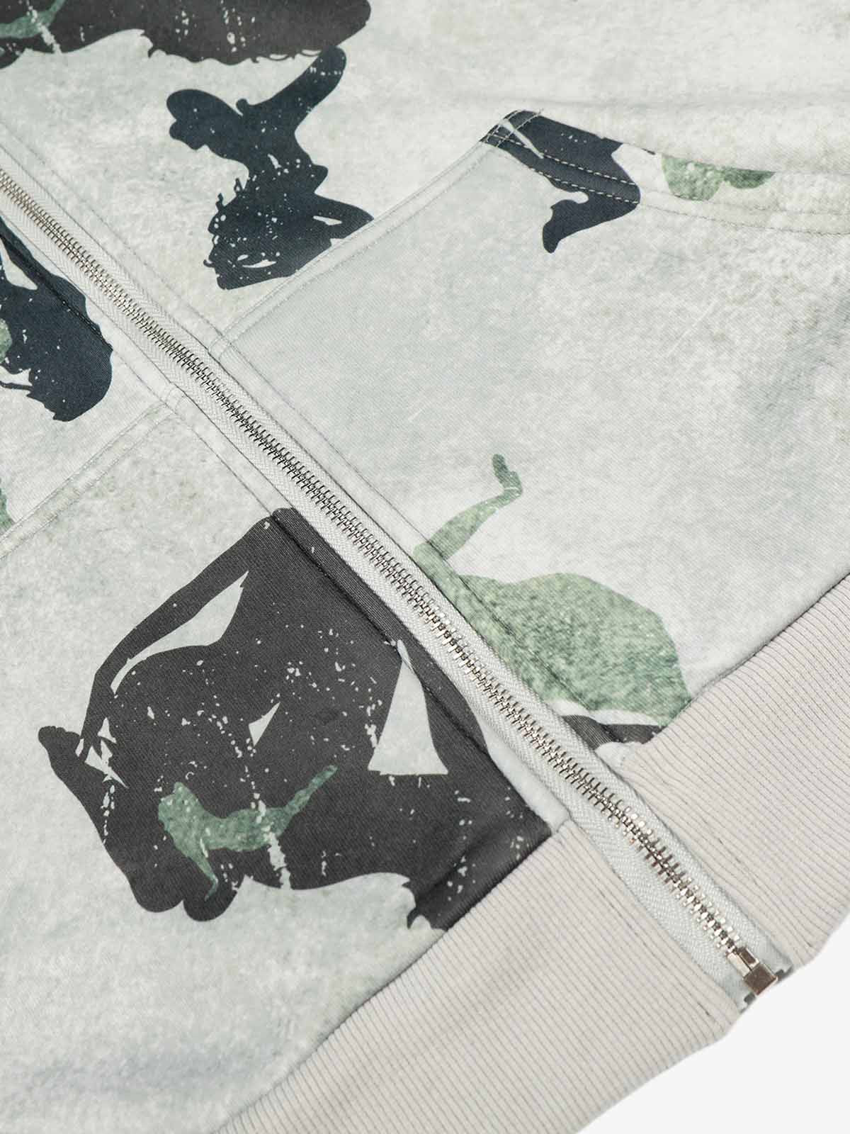 Set di grafiche con silhouette mimetiche