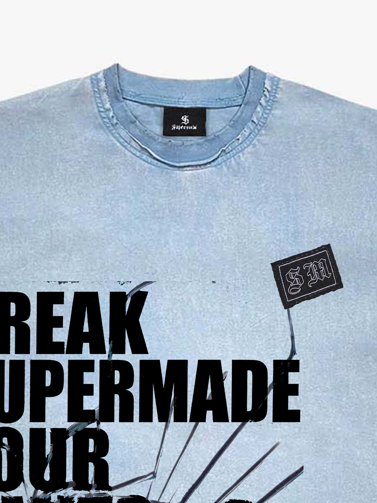 Washed Break Limits Graphic T-Shirt 