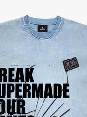 Washed Break Limits Graphic T-Shirt 