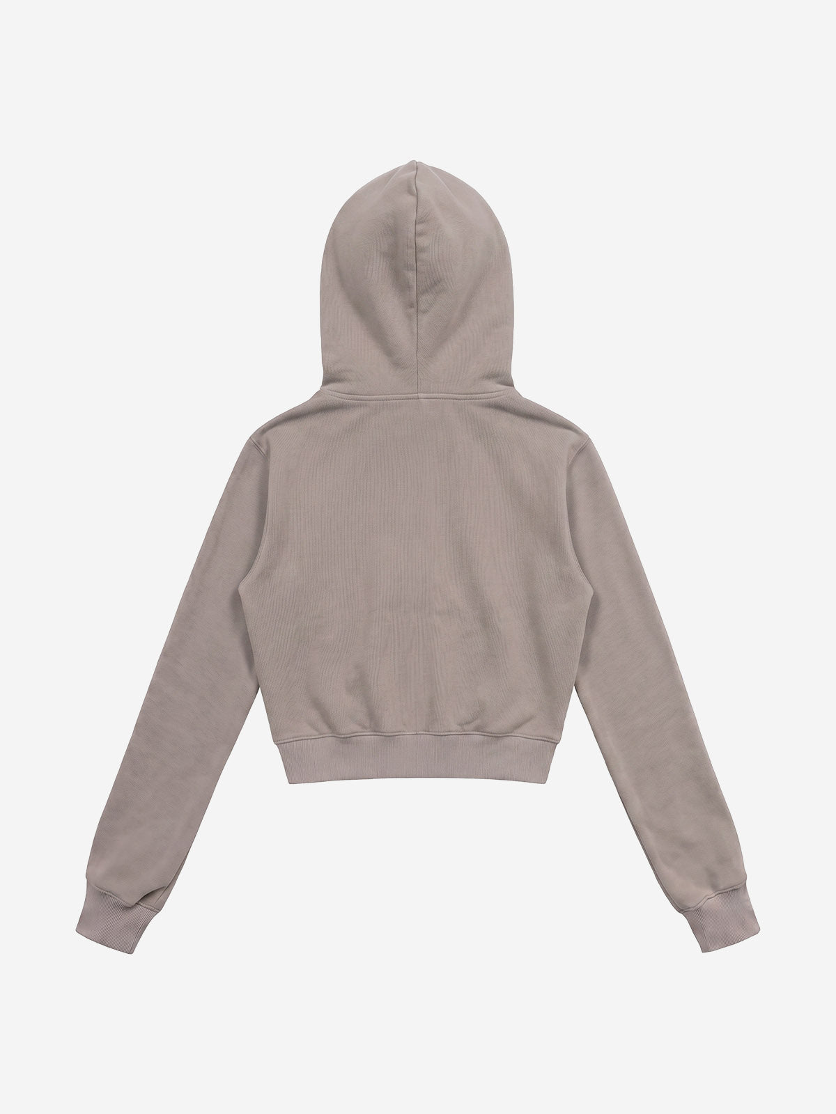 Embroidered Cropped Sweatshirt