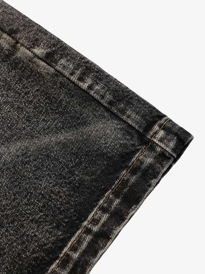 High-Waisted Wide-Leg Cargo Pants with Unique Pocket Design 