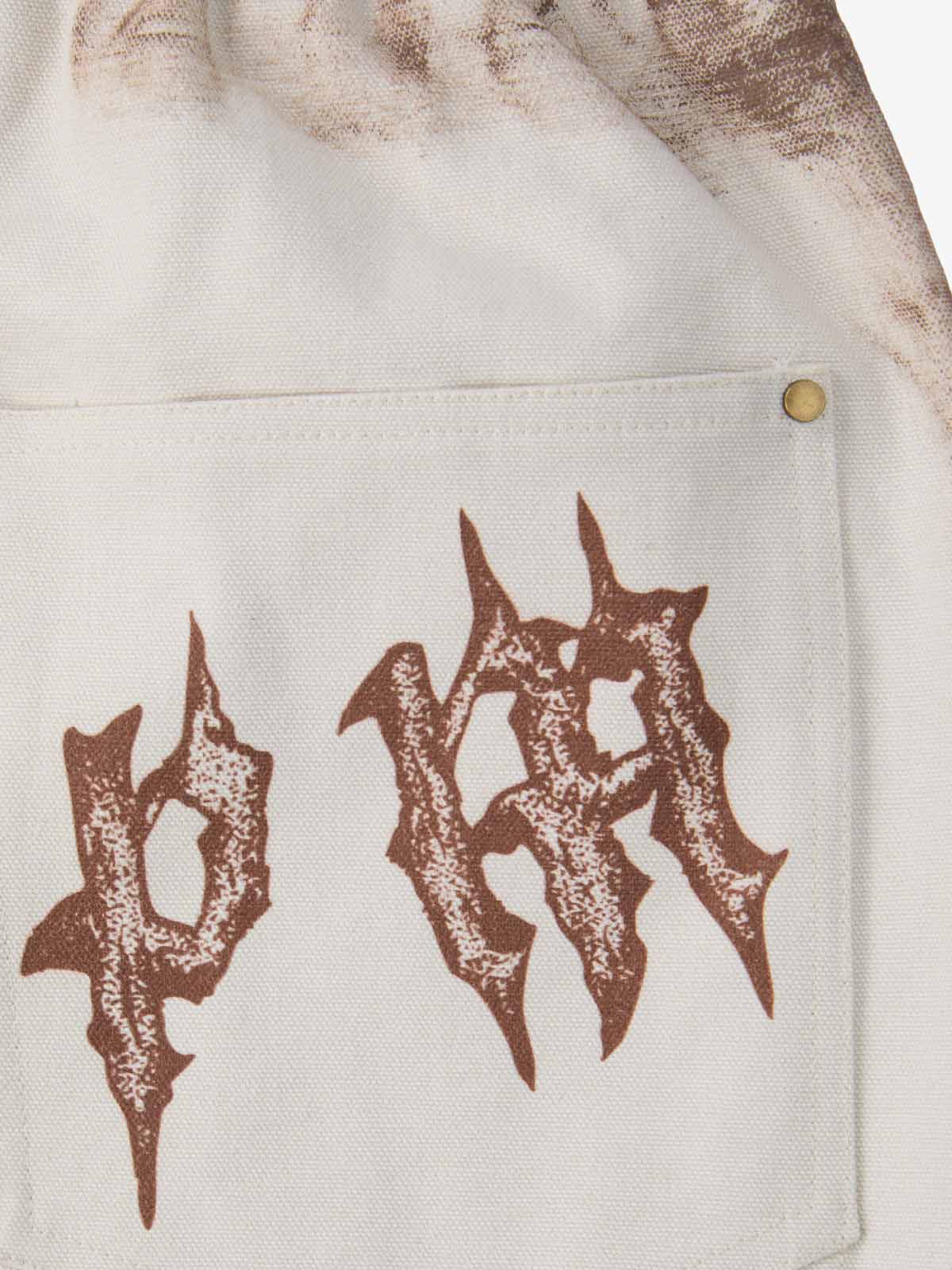 Supermad Logo Gothic Letter Print Set 