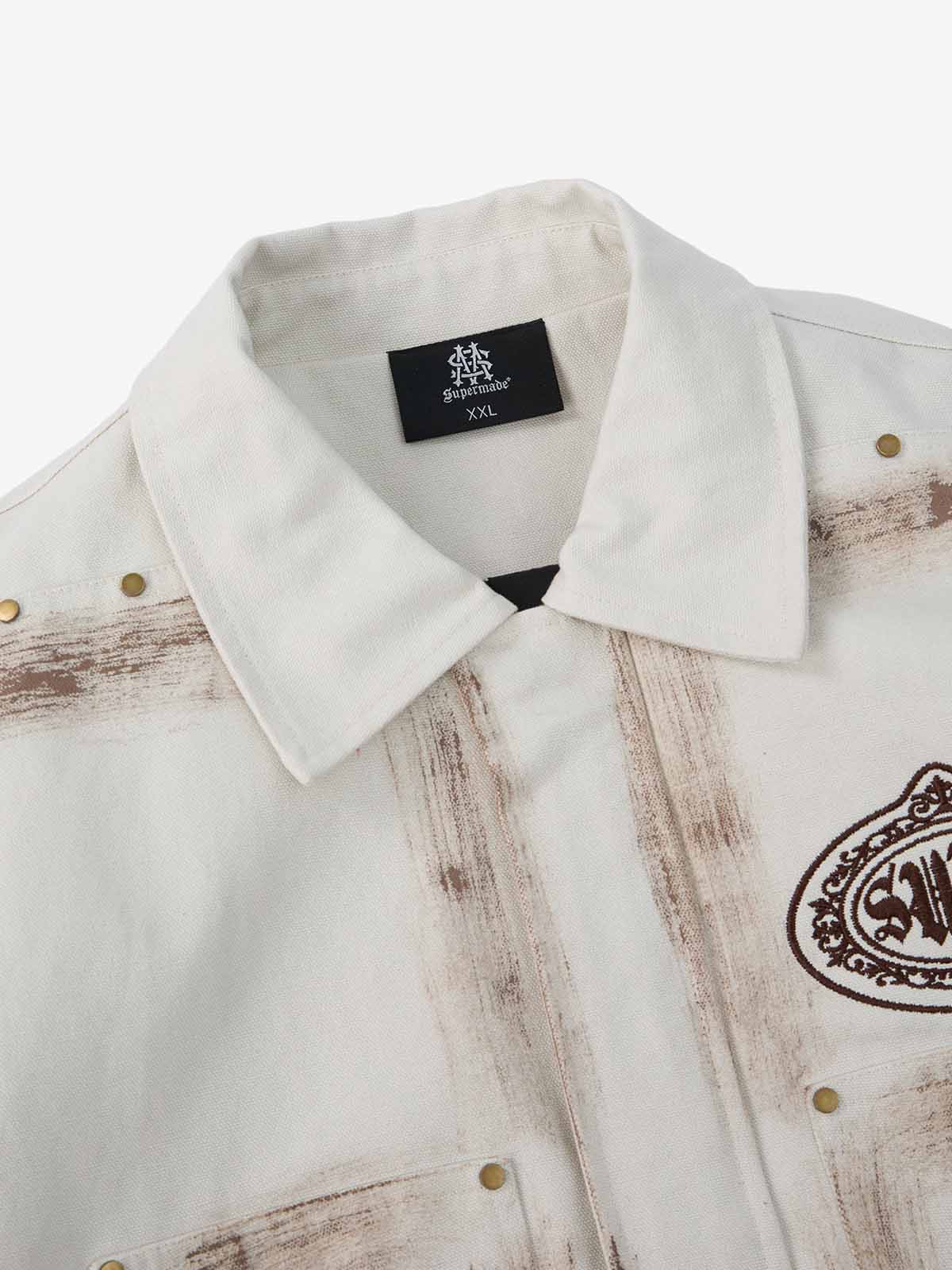 Supermad Logo Gothic Letter Print Set 