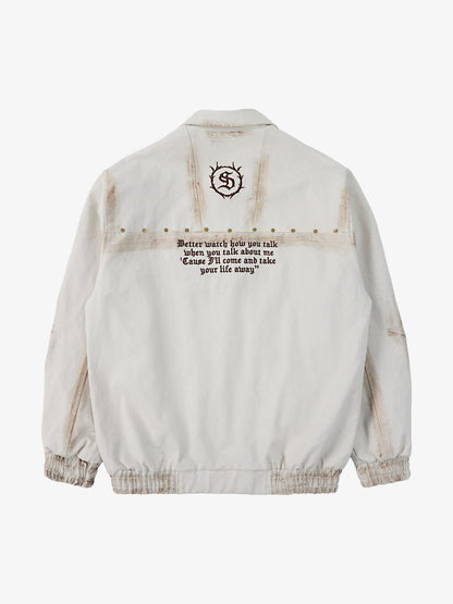 Supermad Logo Gothic Letter Print Set 