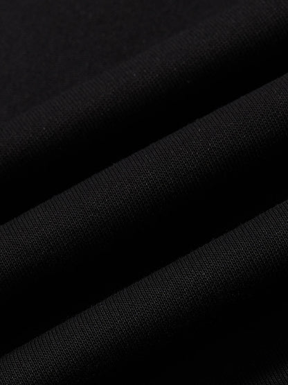 Napoleon Cord Embroidery Baggy Sweatpants