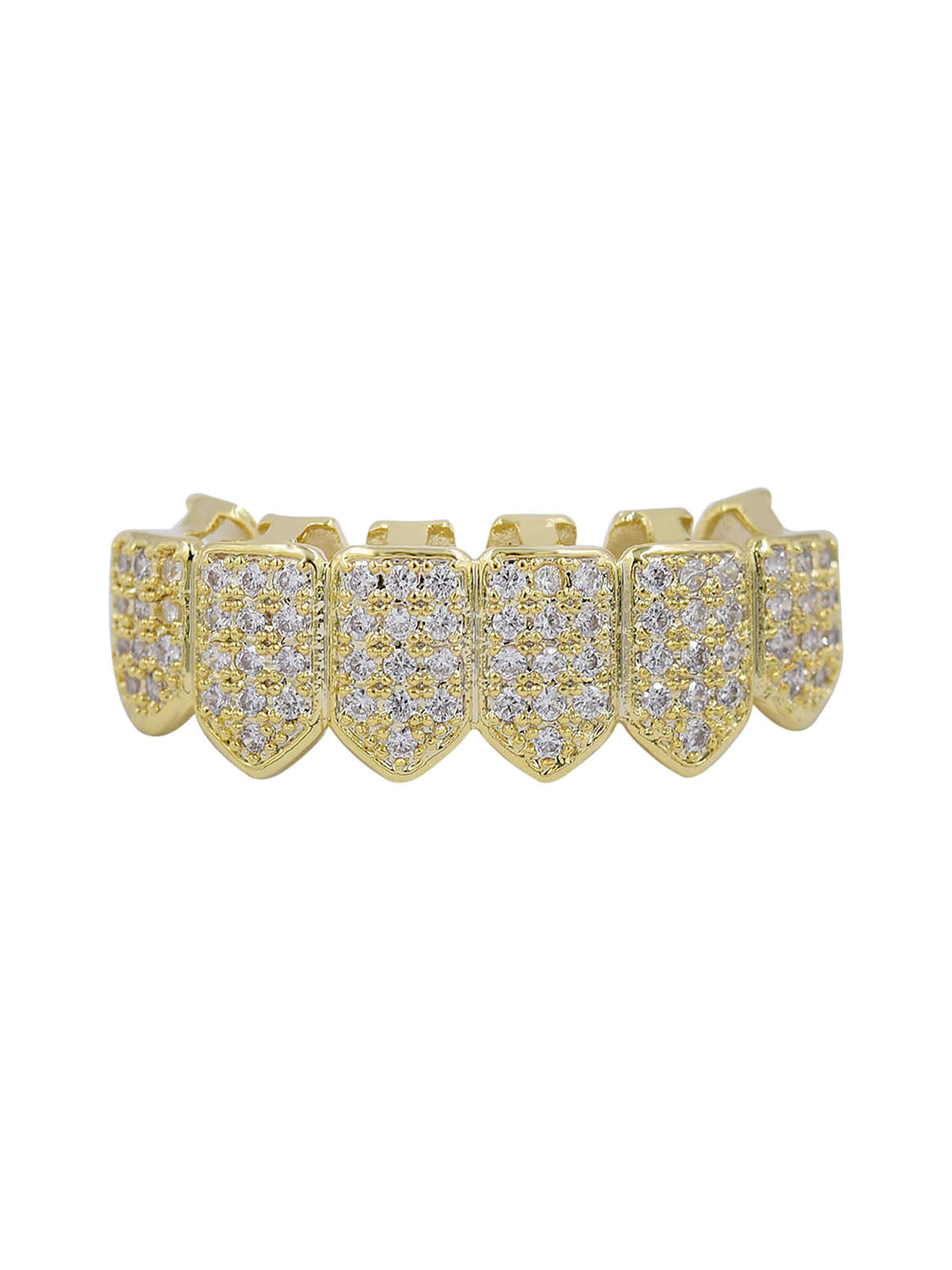 Vampire Teeth Zircon Braces 