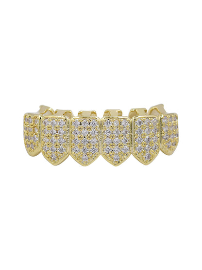 Vampire Teeth Zircon Braces 