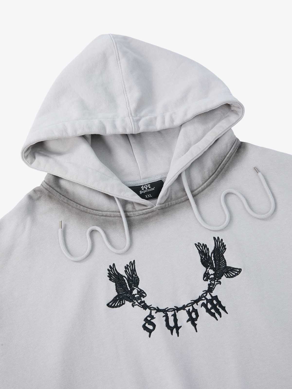 Supermade Distressed Embroidered Tie Dye Set 