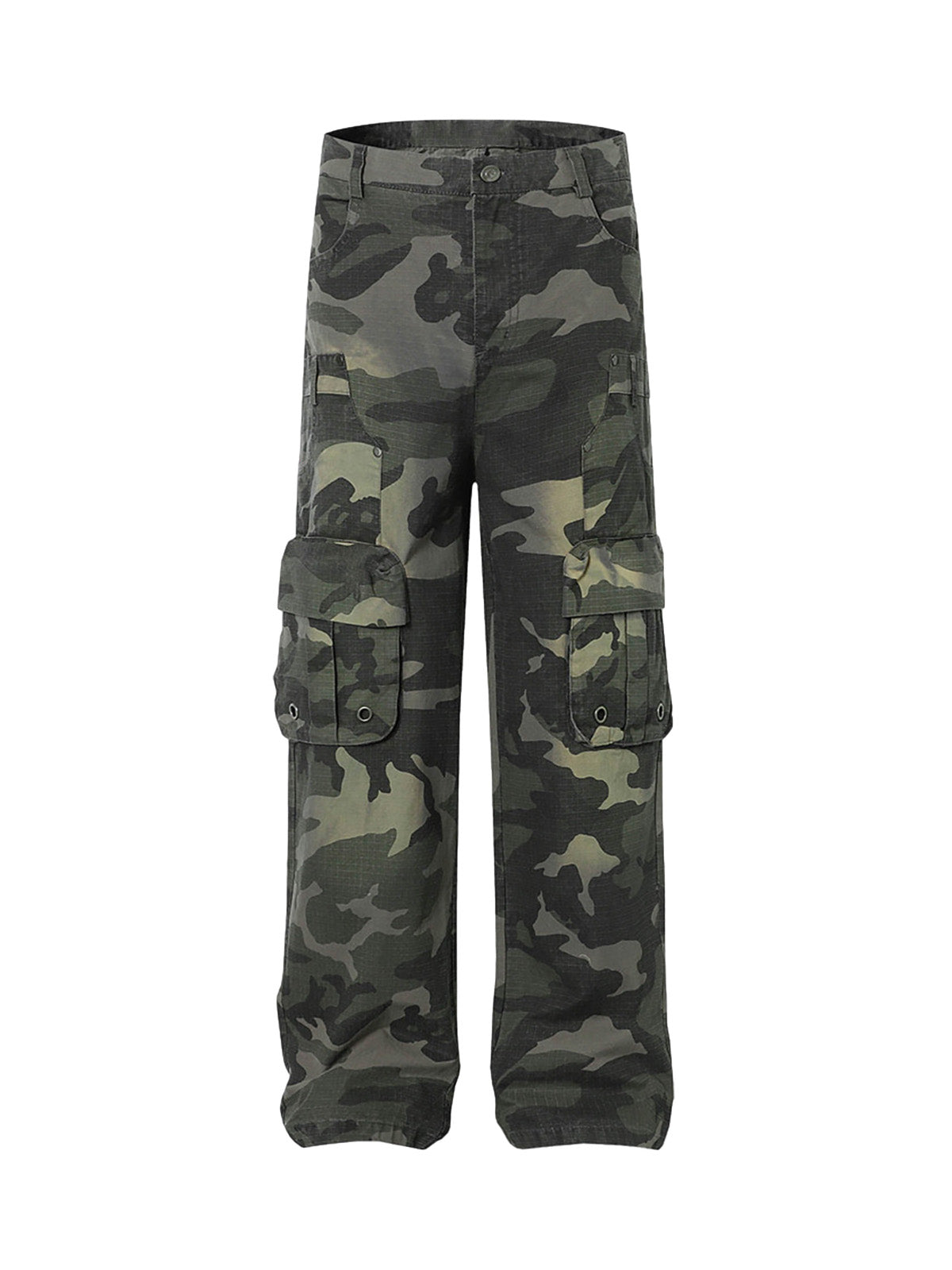 Camouflage Multi-Pockets Cargo Pants