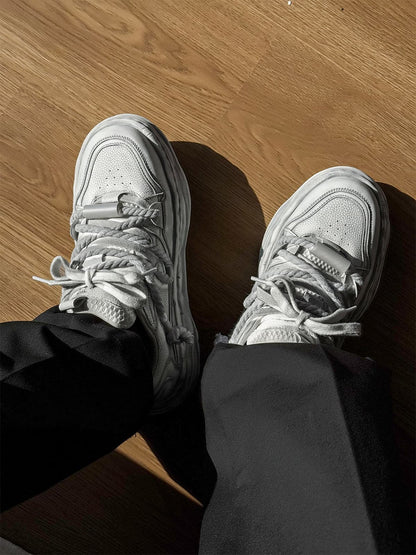 Height-Enhancing Sneakers with Hidden 7.0cm Lift for Everyday Wear 
