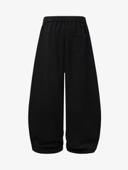 Thorn Pattern Embroidered Baggy Sweatpants