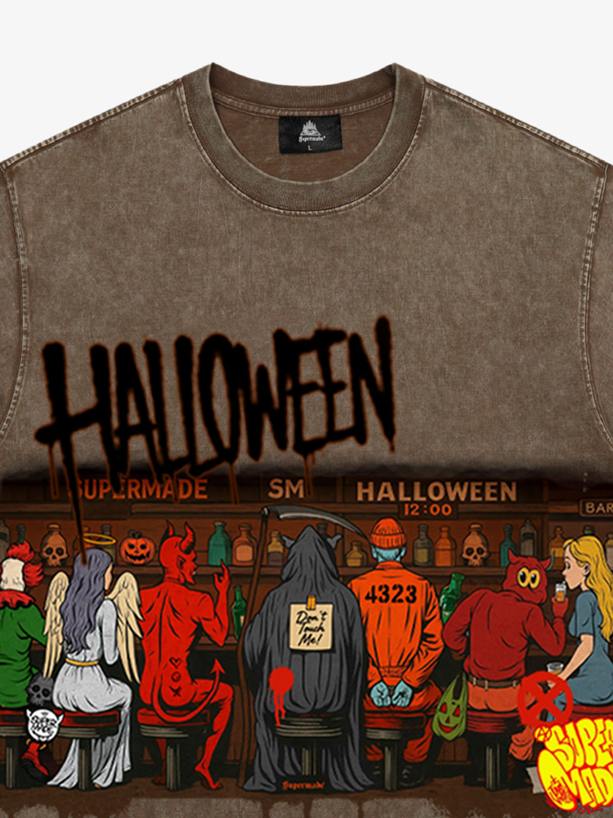 Thesupermade Halloween Pub Party T-shirt 
