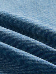Original Retro Thorn and Key Pattern Laser-Burnout Baggy Jeans - 2595 