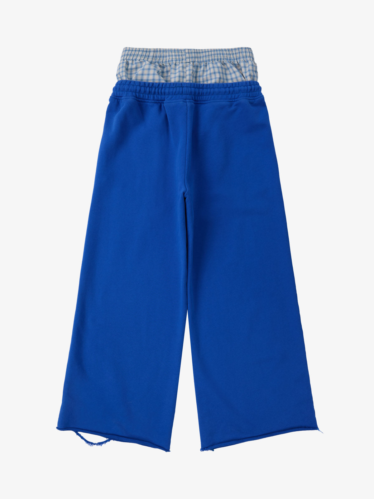 Supermade Vintage Distressed Print Patchwork Sweatshirt Set 