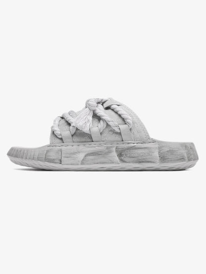 Stylish Rope Design Slip-On Sandals for Summer Comfort 