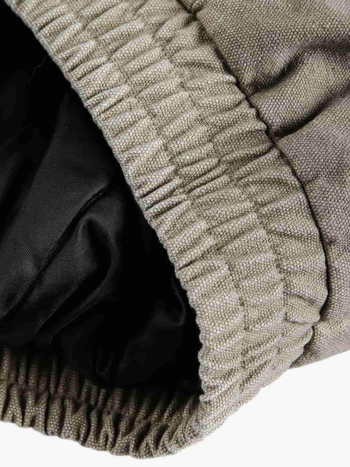 Stylish Faux Fur Collar Bomber Jacket for Winter - Warm and Fashionable Outerwear 