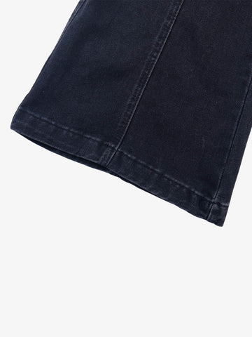 Low Rise Multi-Zip Bootcut Jeans