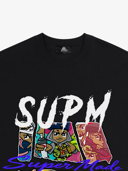 Street figures Bold Graphic T-Shirt 