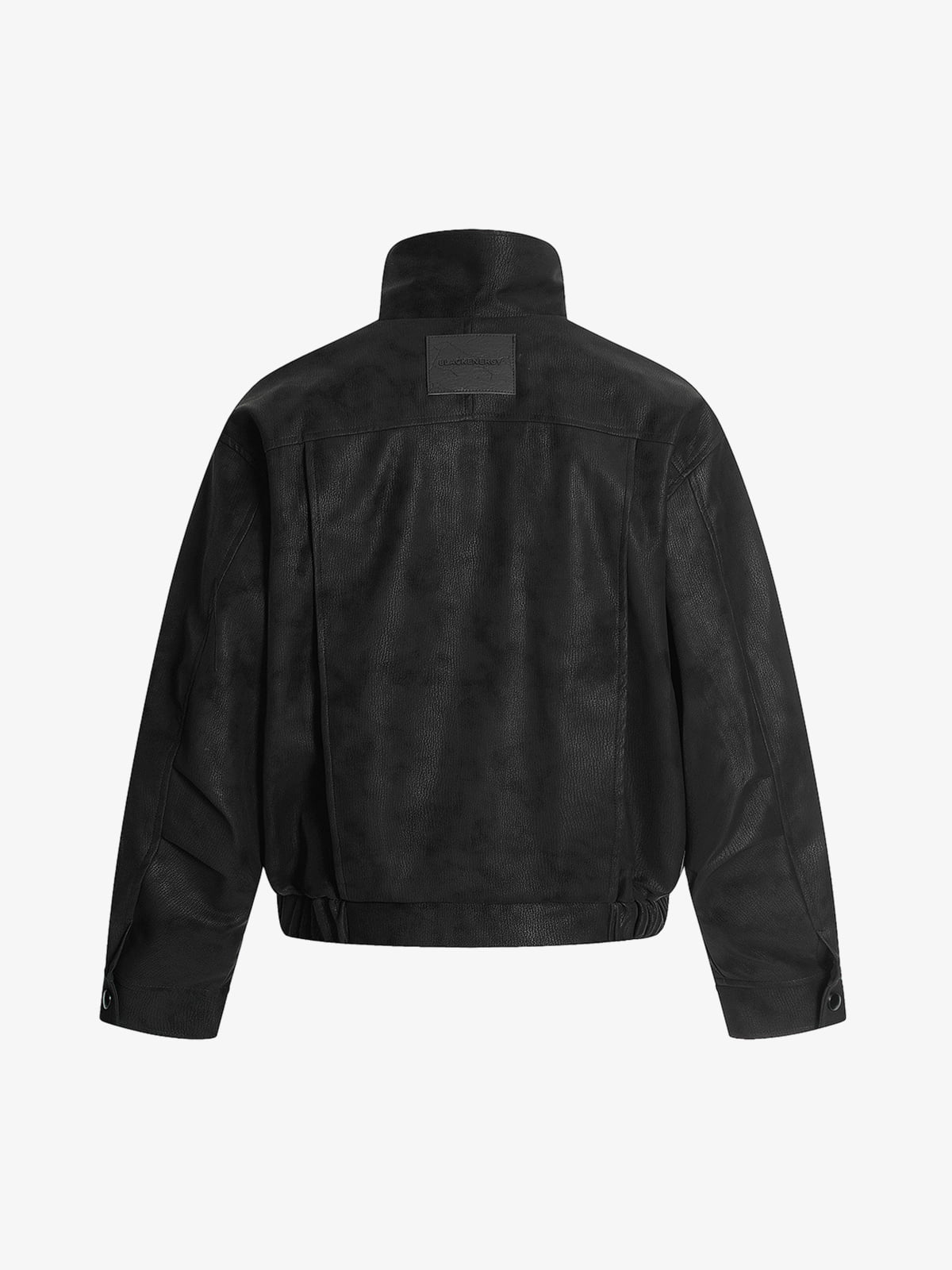 Stylish Black Bomber Jacket with Faux Fur Collar for Winter and Fall 