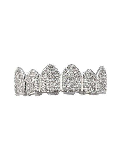 Vampire Teeth Zircon Braces 