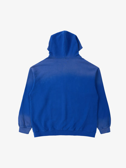 Supermade Vintage Distressed Print Patchwork Sweatshirt Set 