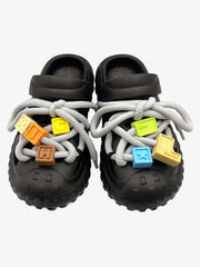 Lace-Up Non-Slip Clogs