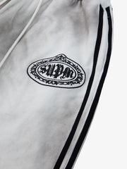 Supermade Vintage Distressed NO.3 Stand Collar Tracksuit 