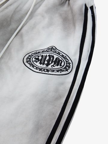 Supermade Vintage Distressed NO.3 Stand Collar Tracksuit 