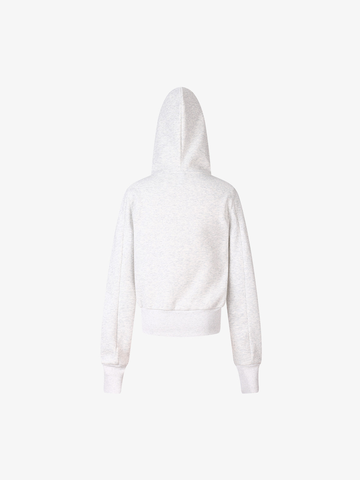 Studded Flag Graphic Zip-Up Hoodie