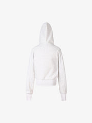 Studded Flag Graphic Zip-Up Hoodie