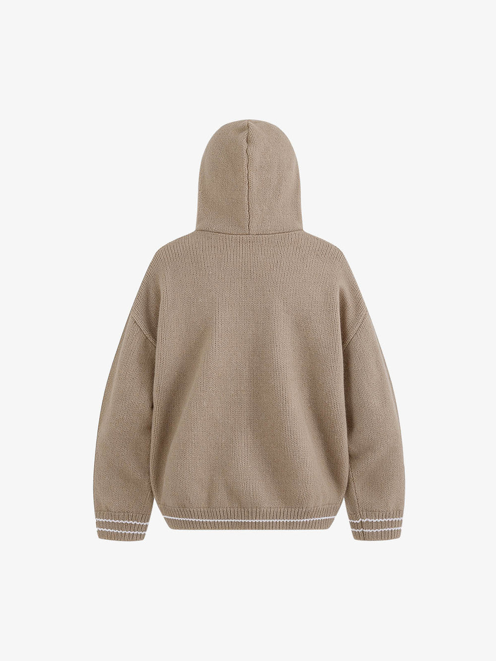 Sport Graphic Hooded Knit Sweater
