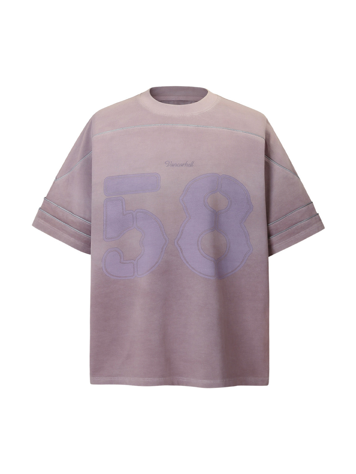 Washed Jersey Welt Stitching T-shirt