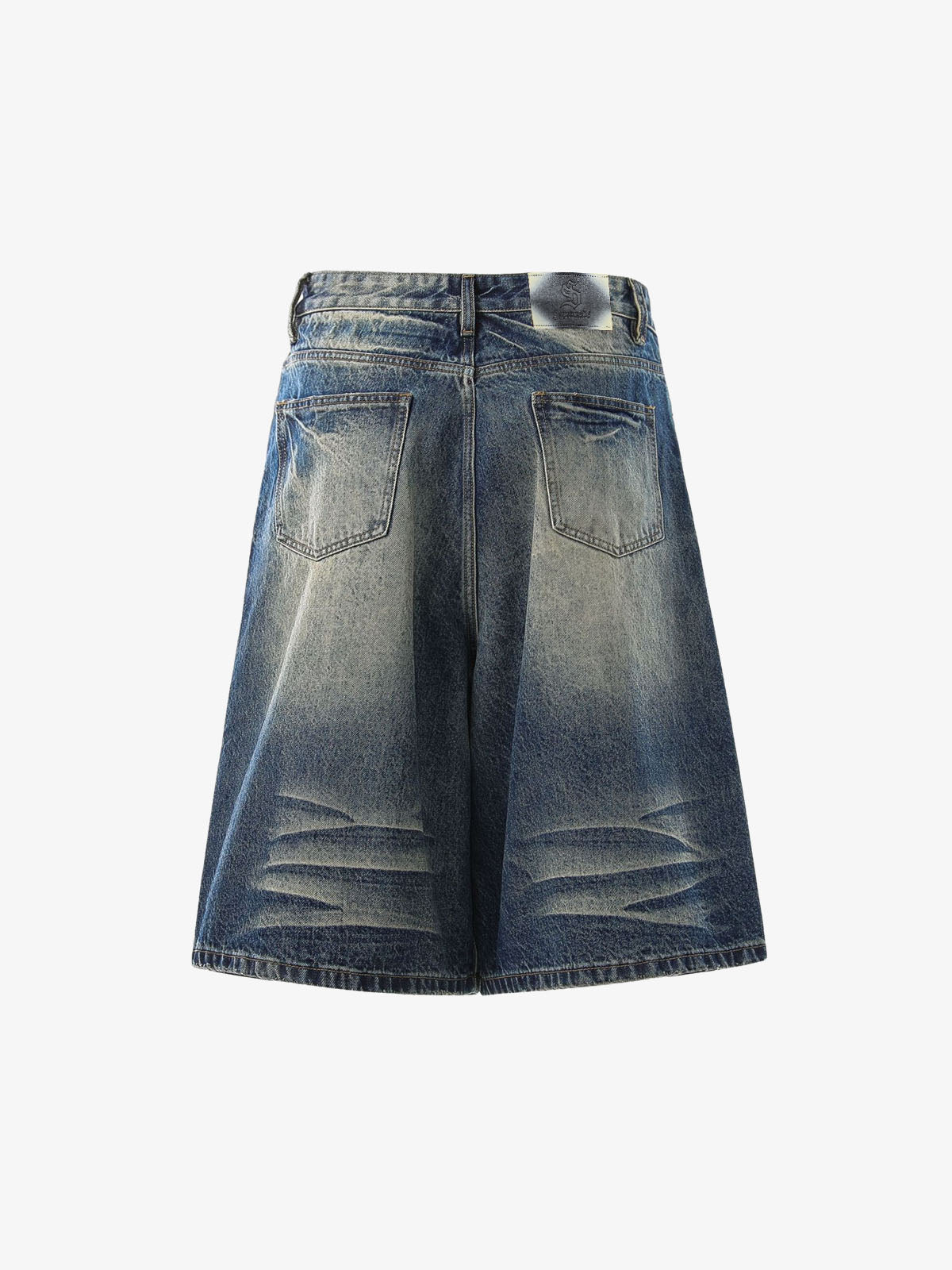 Vintage Whiskered Denim Jorts 