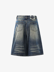Vintage Whiskered Denim Jorts 