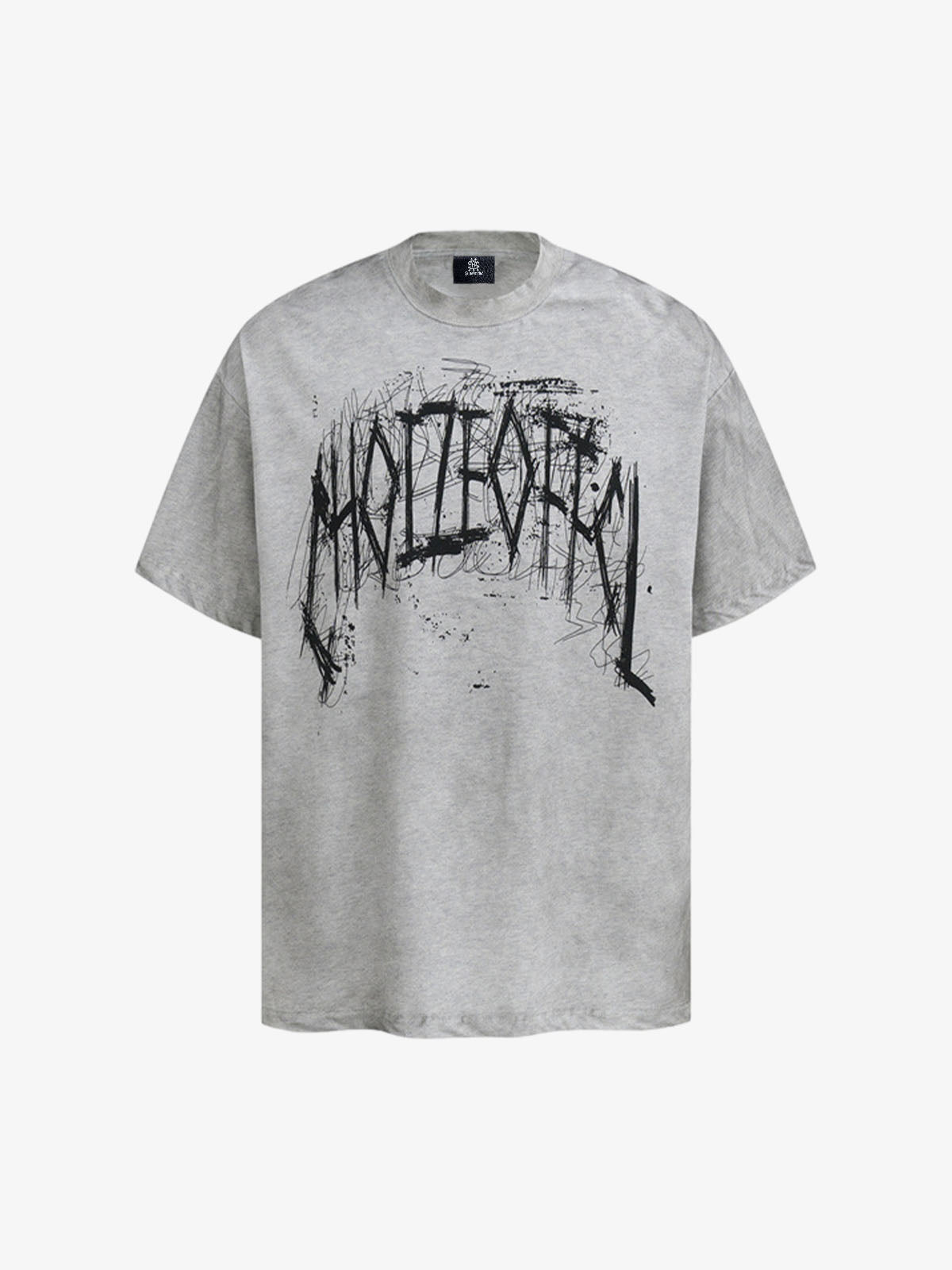 Stylish Graffiti Print T-Shirt for Men - Perfect for Casual Wear and Summer Outfits 