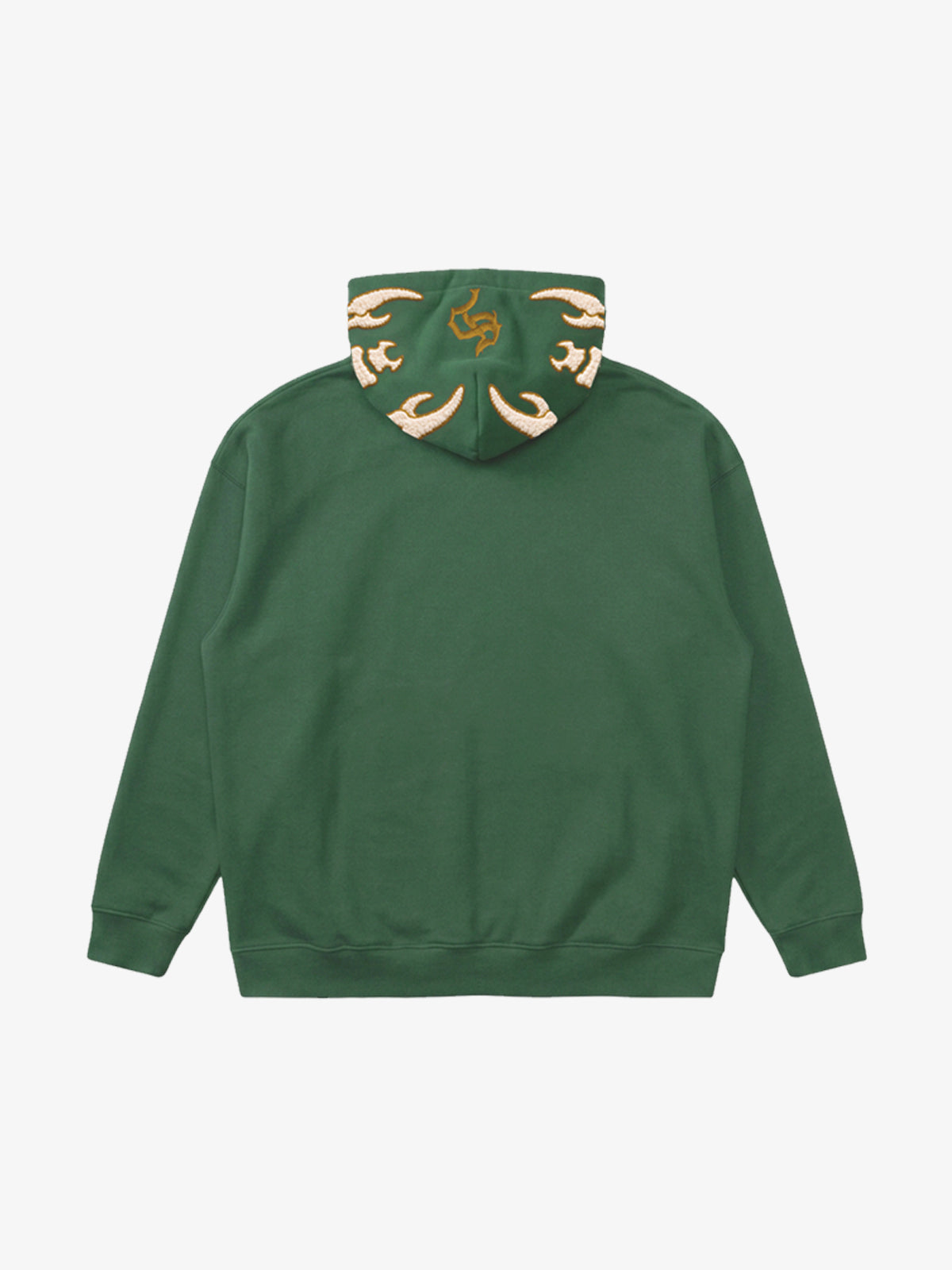 Scorpion Skeleton Terry Embroidered Hoodie