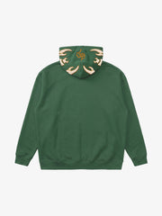Scorpion Skeleton Terry Embroidered Hoodie
