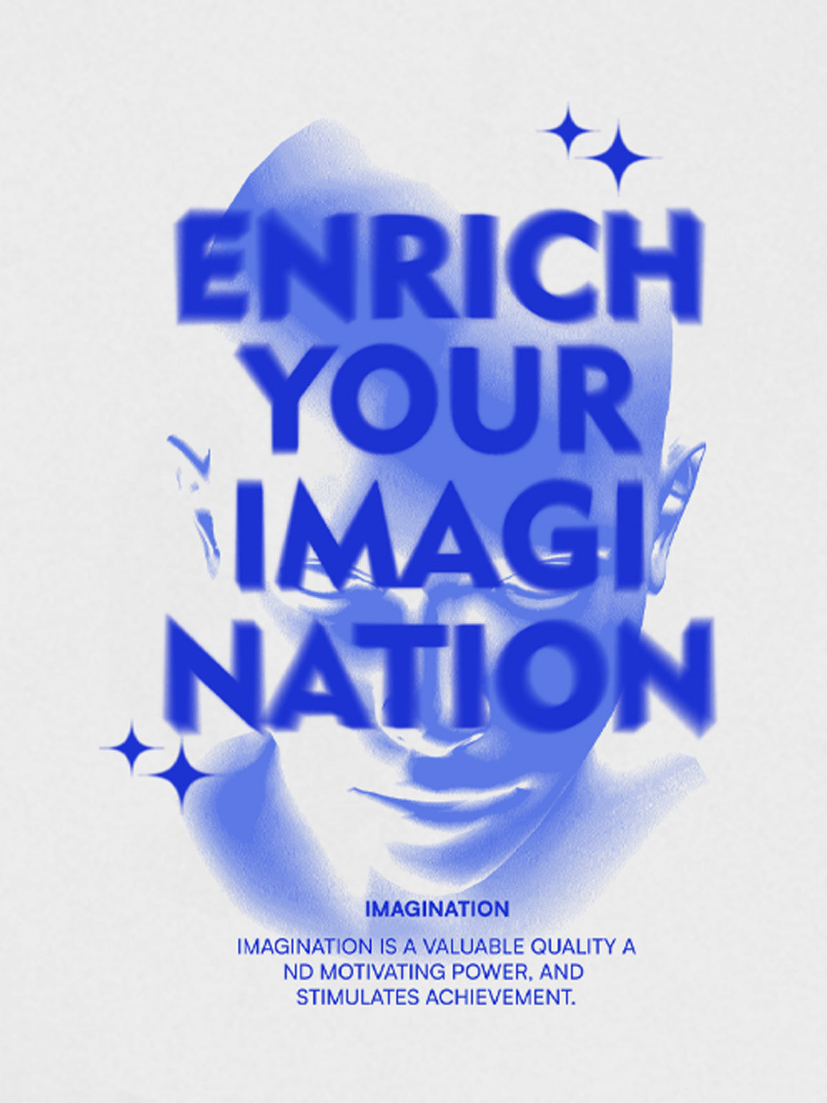 Enrich Your Imagination Graphic Sweatshirt for Casual Wear 