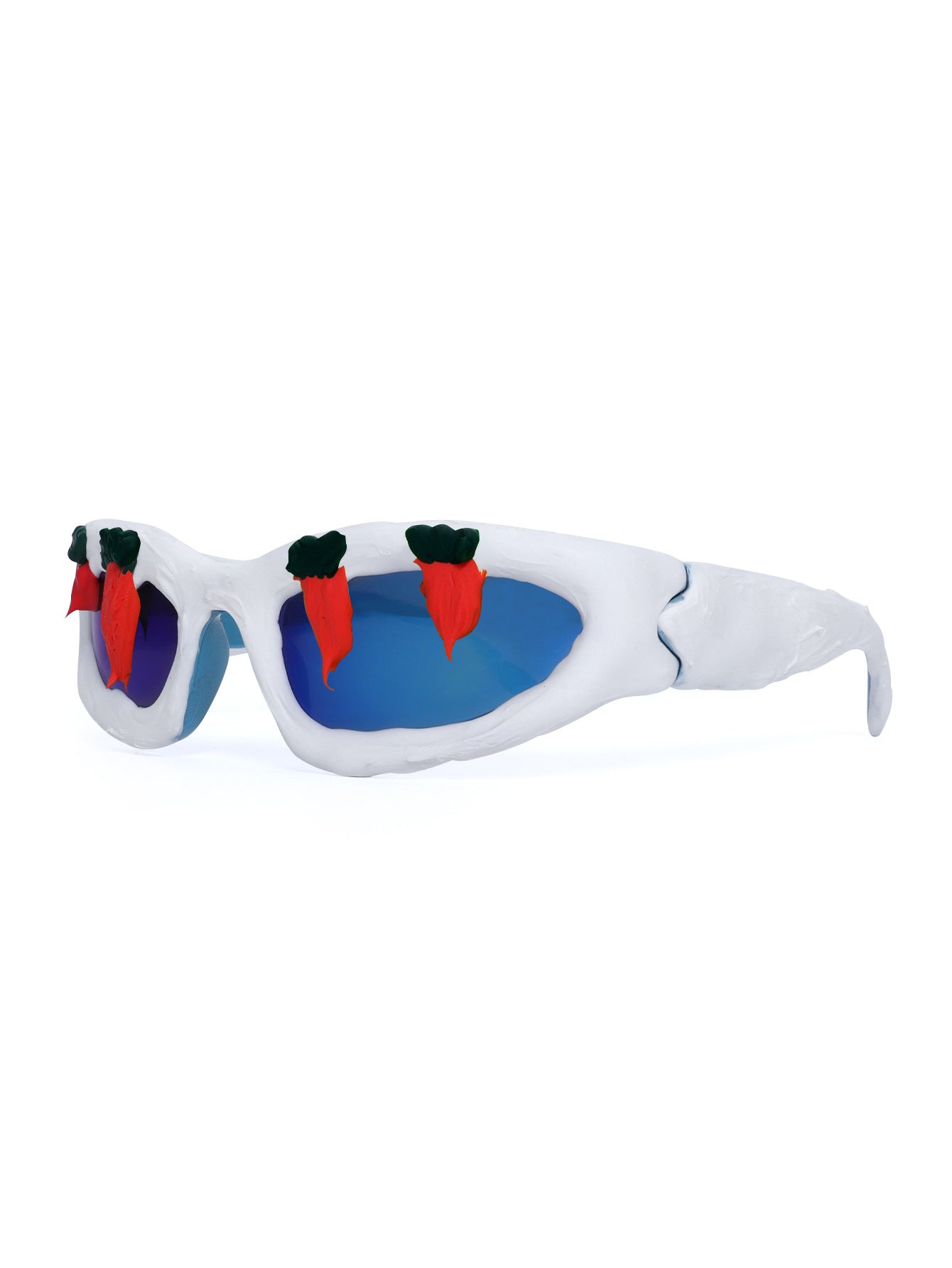 Fun Carrot-Embellished Sunglasses