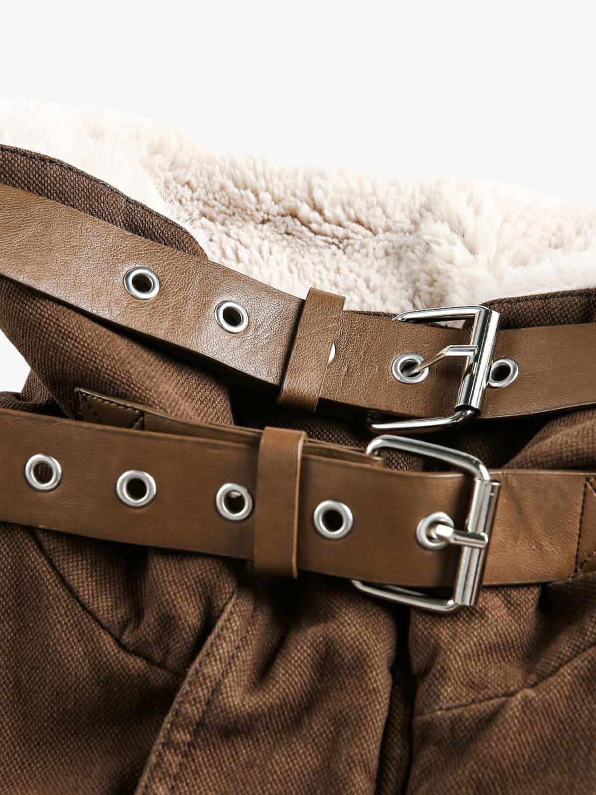 Winter Essential Bomber Jacket with Plaid Skirt Set 