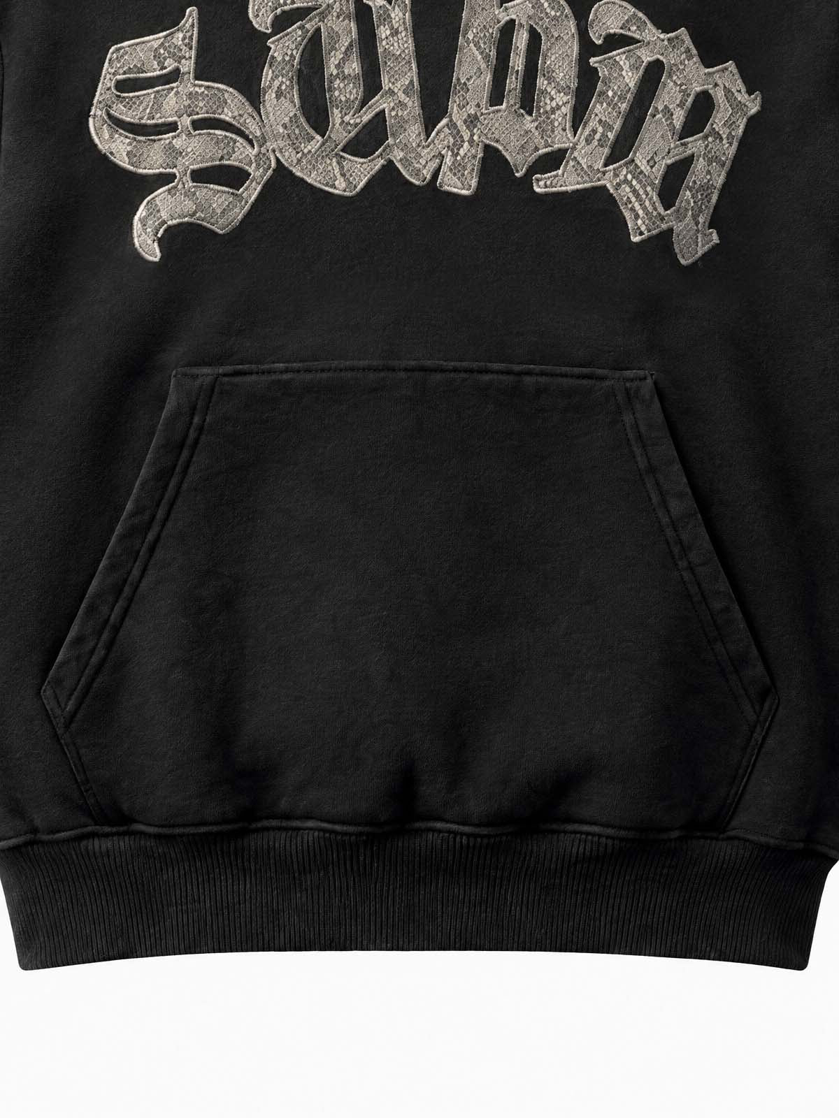 Varsity Graphic Hoodie & Wide-Leg Sweatpants Set