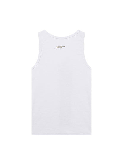 Street Heavy Rhinestone Threaded Vest 
