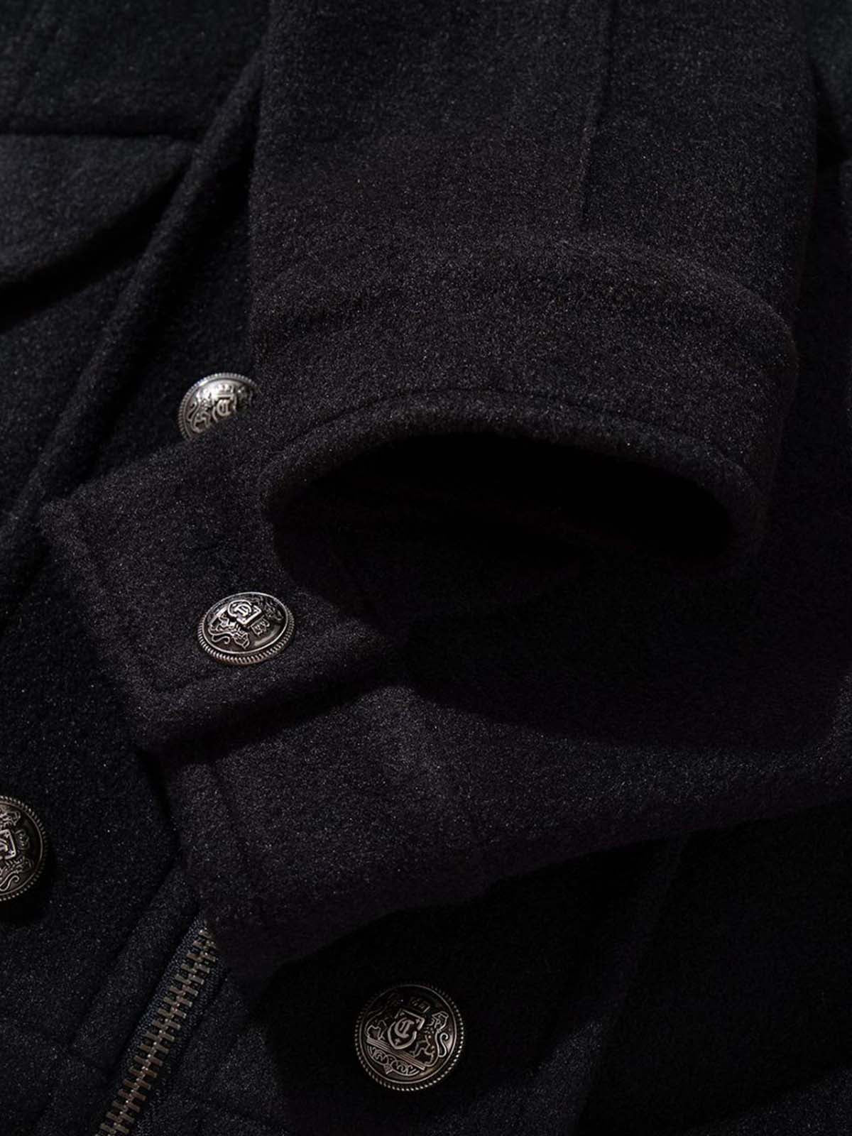 Structural Metal Buckle Jacket
