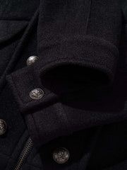 Structural Metal Buckle Jacket
